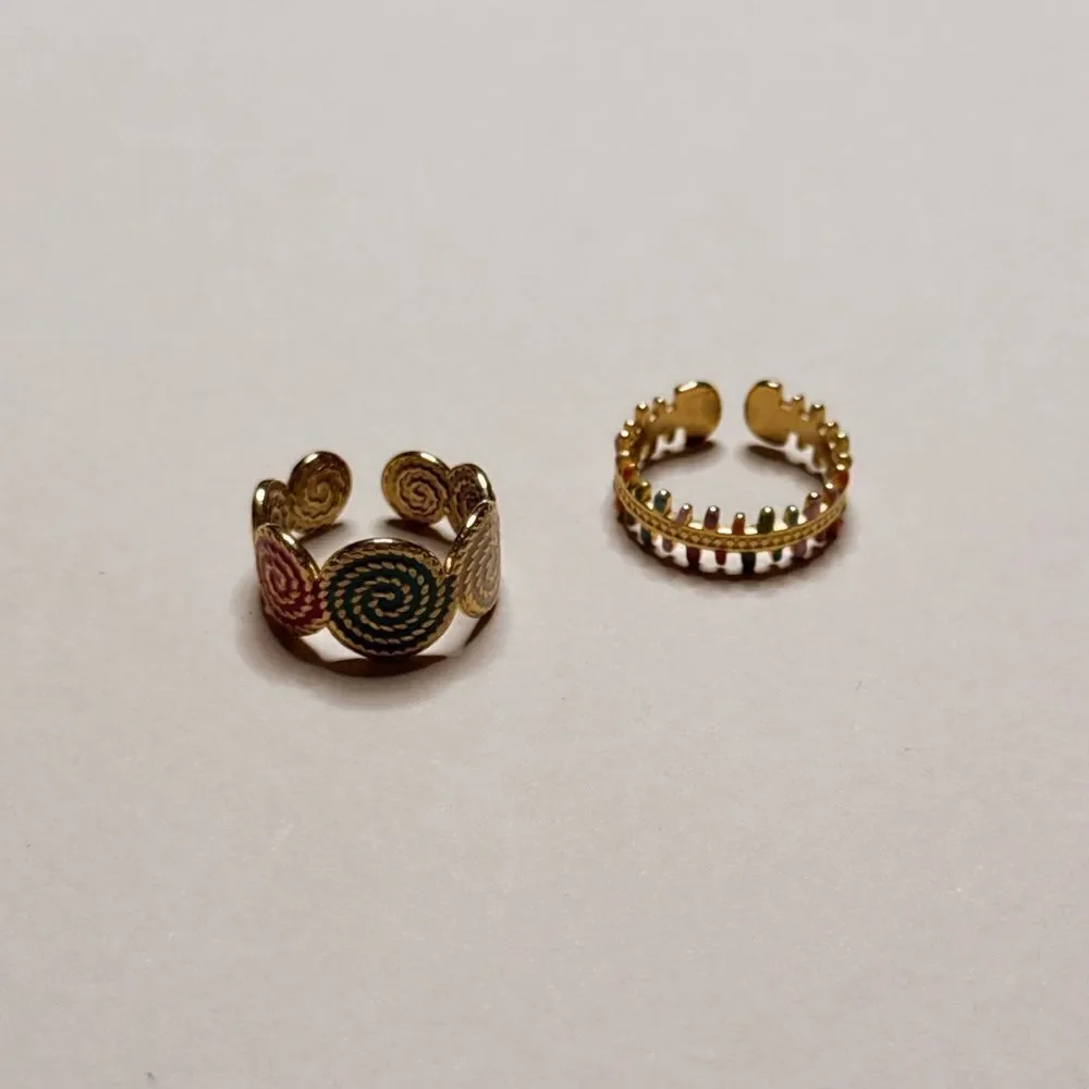 Boho Rings set S966